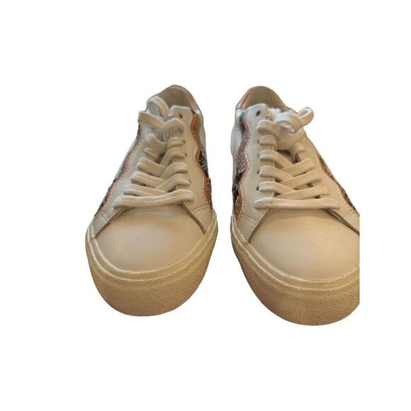 Madewell Paracord Sidewalk Low Top Snake Print Sneakers Size 7 - Picture 5 of 8